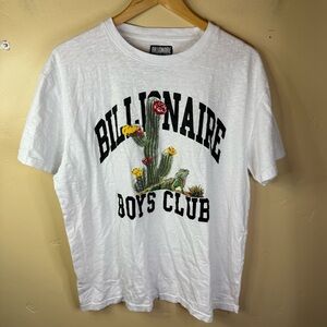BILLIONAIRE BOYS CLUB BBC DESERT SS KNIT WHITE Size Large Mens TShirt Streetwear